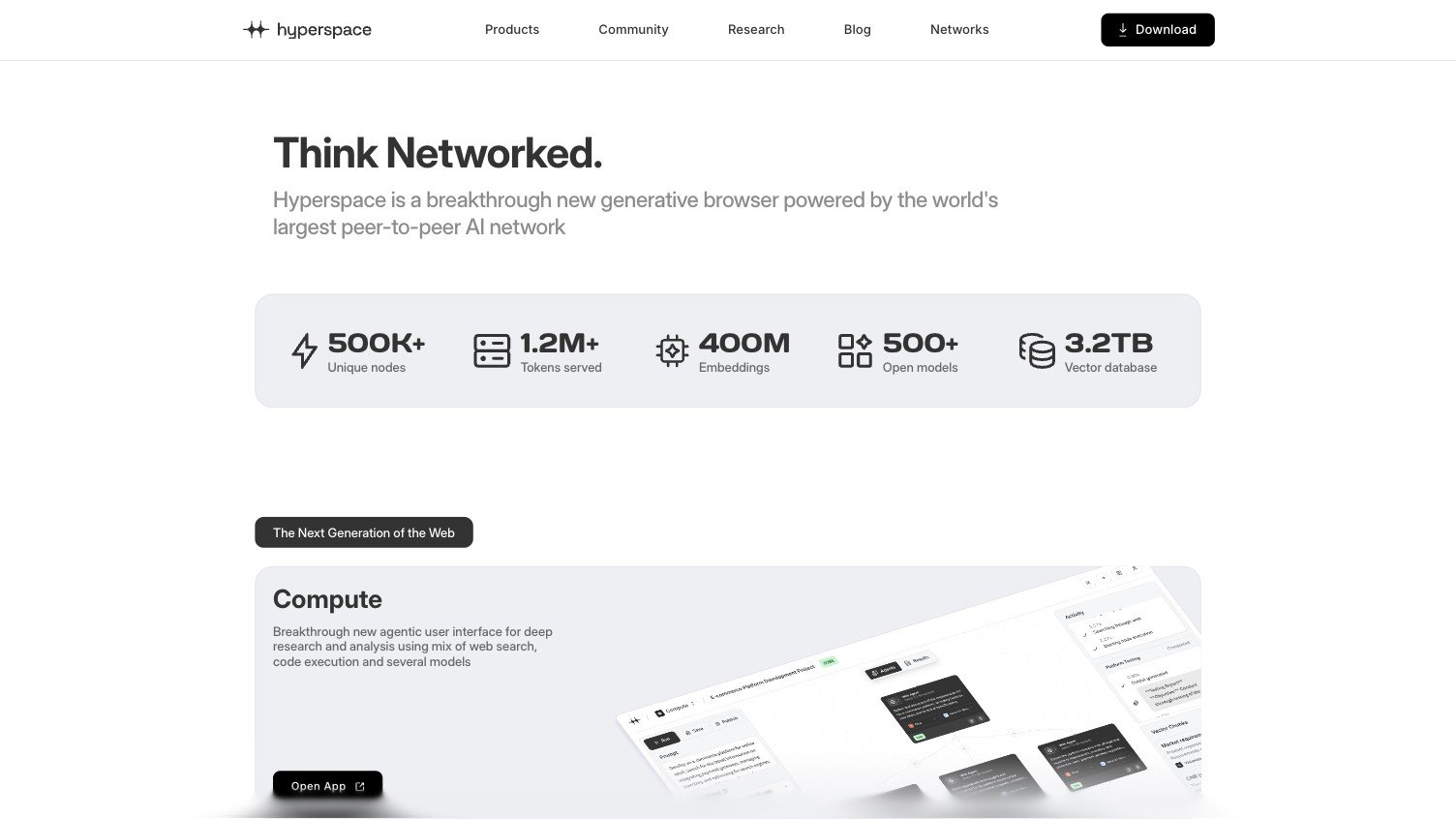 Hyperspace screenshot 1